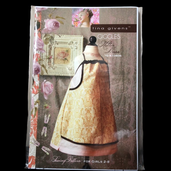 NEW Pattern Tina Givens Halter Dress - Picture 1 of 3